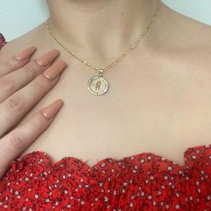 San Judas (saint Jude) 14k real gold charm w/chain